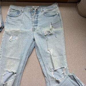 Distressed Forever 21 jeans